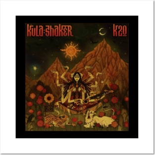 Kula Shaker post britpop band 90s Posters and Art